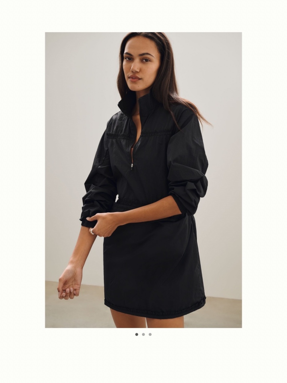 NWT Anthropologie Daily Practice  Anorak Dress Large